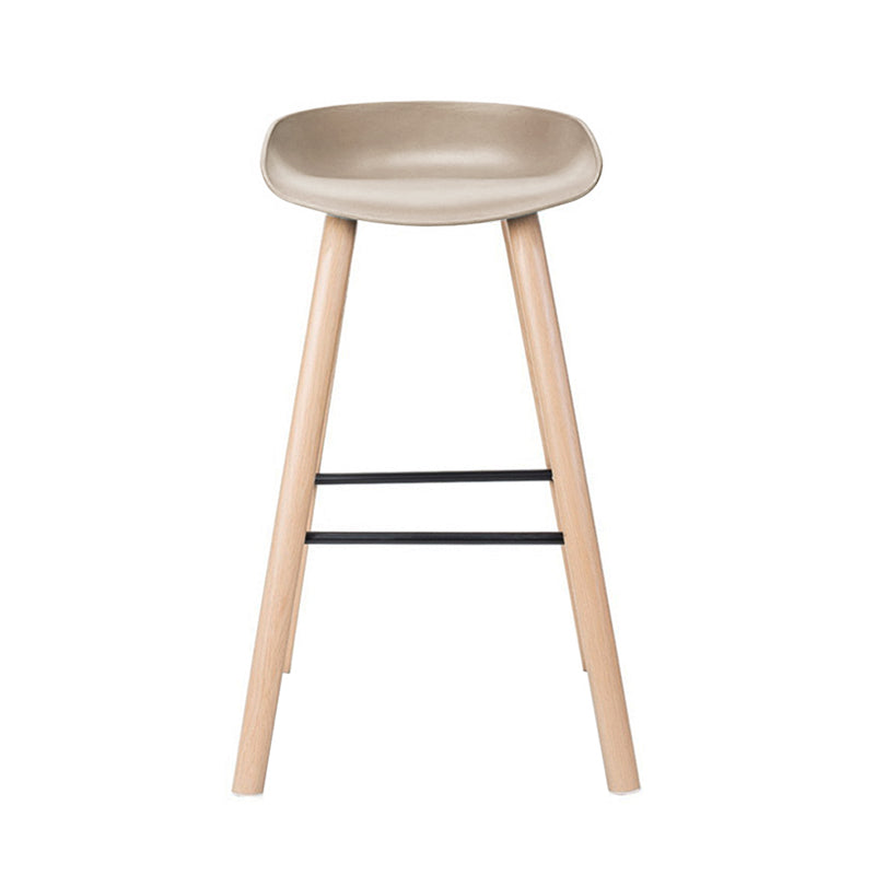 Icon Bar Stool with Metal Leg