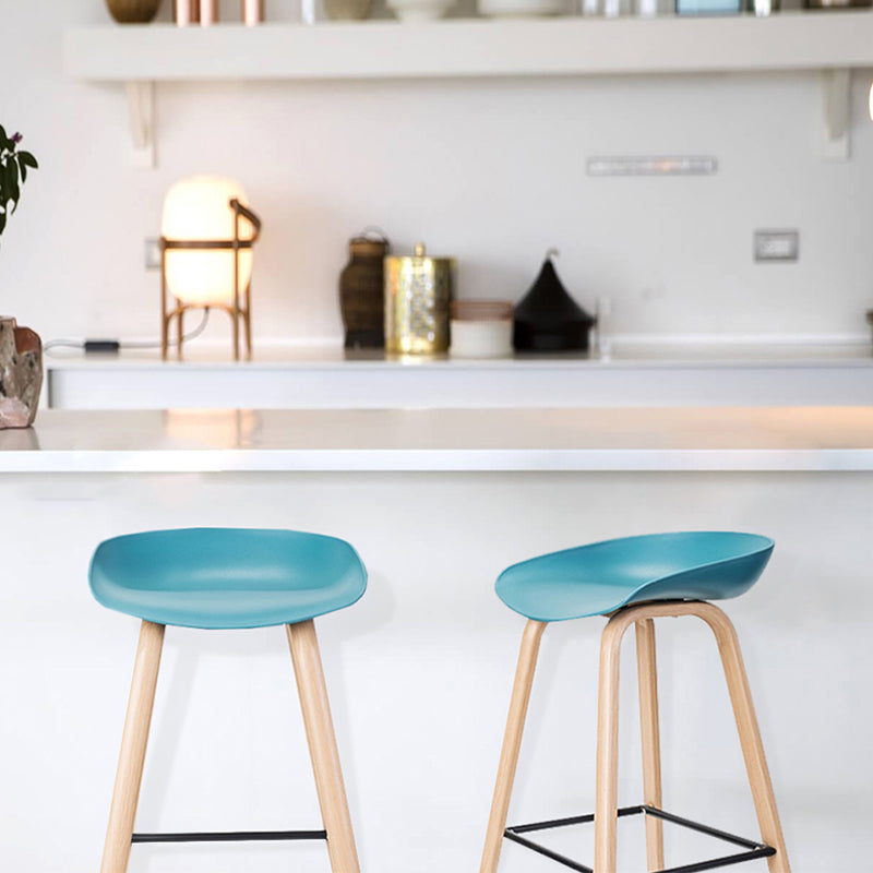 Icon Bar Stool with Metal Leg