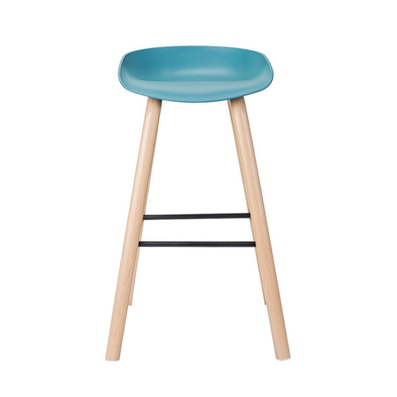 Icon Bar Stool with Metal Leg