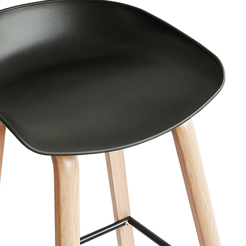 Icon Bar Stool with Metal Leg